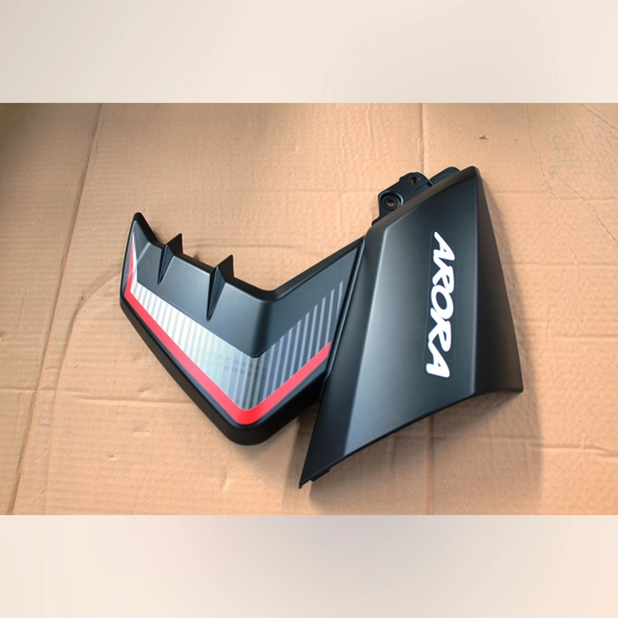 ARORA MT 125 DEPO ÖN KORUMA SİYAH SOL #MT125 - 042